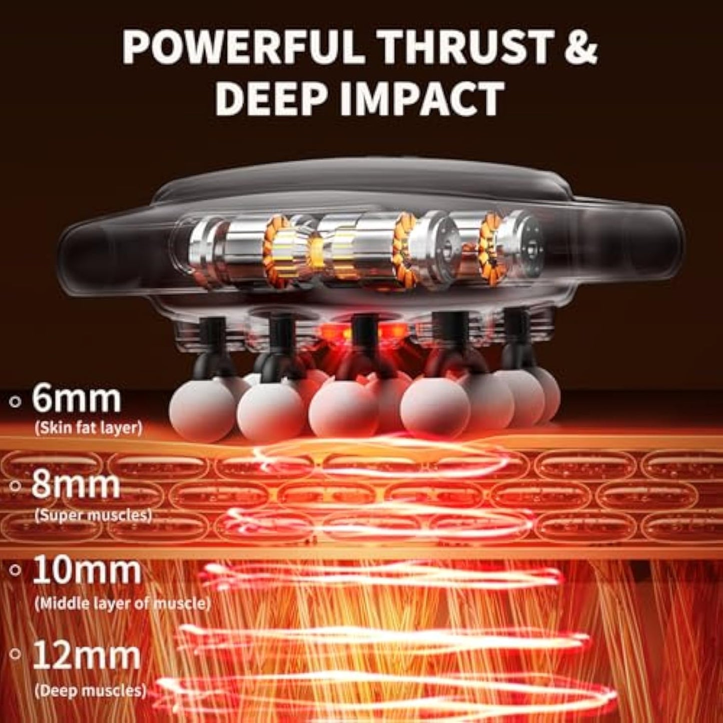 16-Head Massage Gun