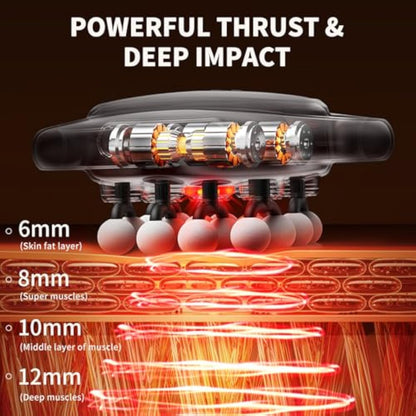 16-Head Massage Gun