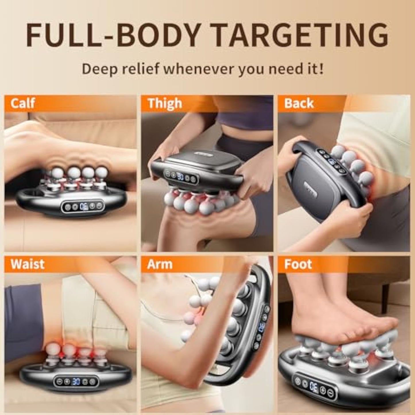 16-Head Massage Gun